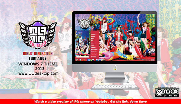 SNSD - I Got A boy for win7 themes