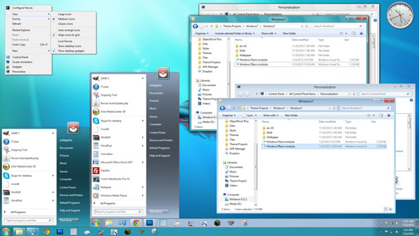 Windows 7 Vs REV.B for win8 theme