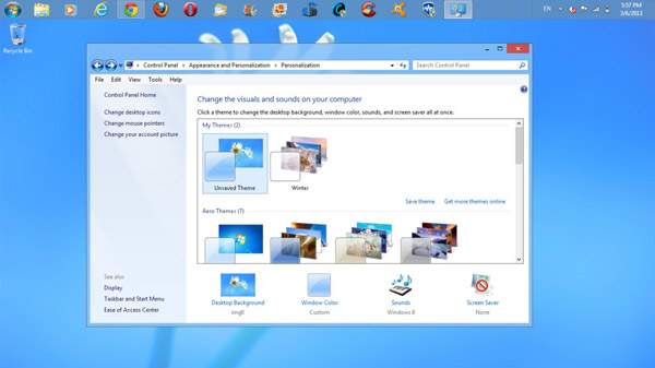 Windows 8 RTM Glass Theme for win7 download