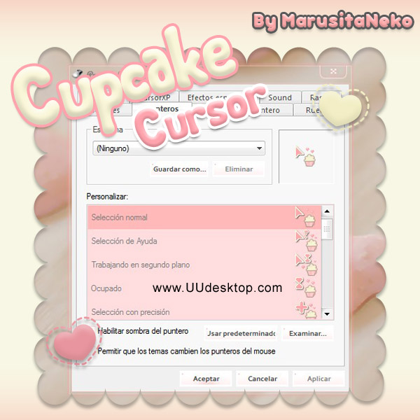 Cupcake Windows Cursor