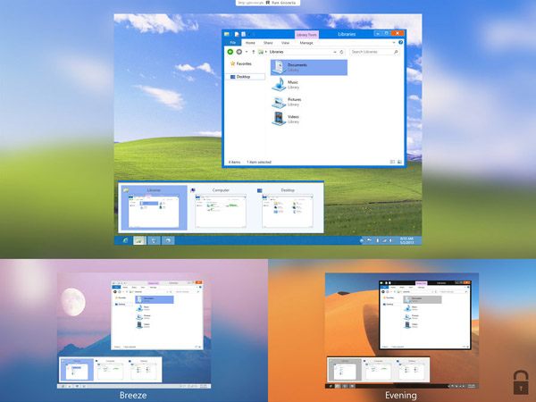 Metro+ Luna windows8 themes