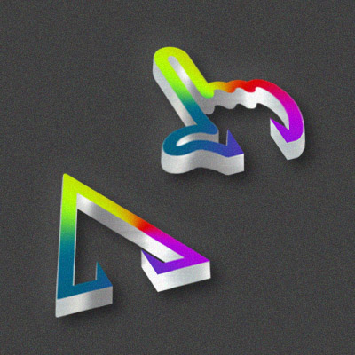 multi-colored for mouse cursors