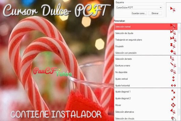 Dulce-PCFT for mouse cursors