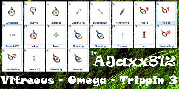 Vitreous Omega for mouse pointers