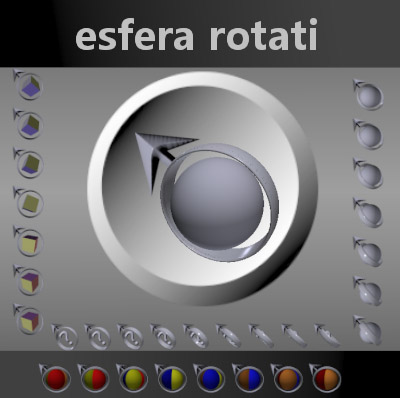 Esfera Rotati 3d mouse pointers