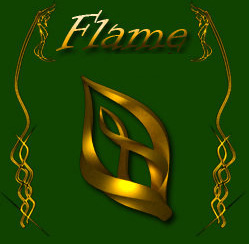Flame Golden cool mouse pointers