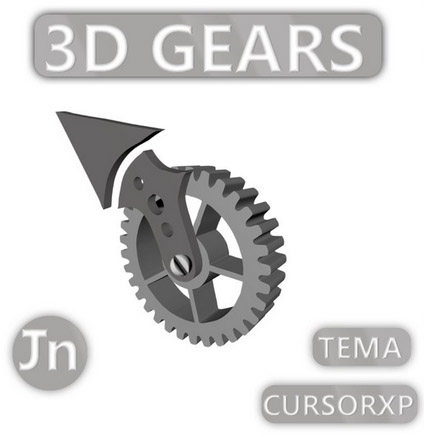 3d Gears mouse cursorxp