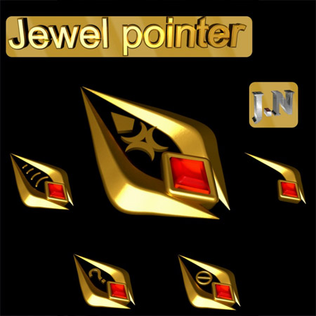 Jewel Pointer mouse cursors