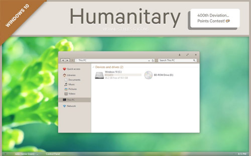 Humanitary for windows 10 themes download