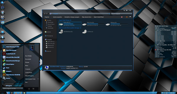 Vulgare 7 for windows 7 themes