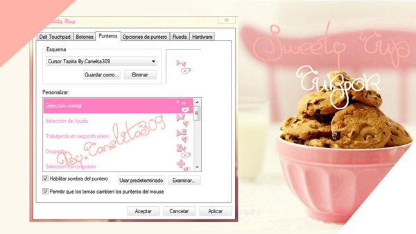 Sweet Cup Mouse Cursors