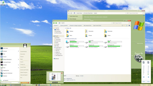 windows xp sounds for windows 8