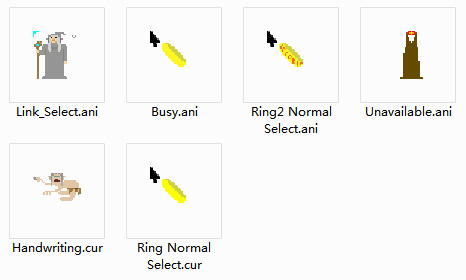 Lord of the Rings Mouse Cursors