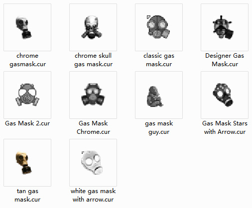 Radioactive Mouse Cursors