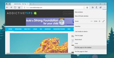 How To Open Pinned Websites In Your Default Browser In Windows 10