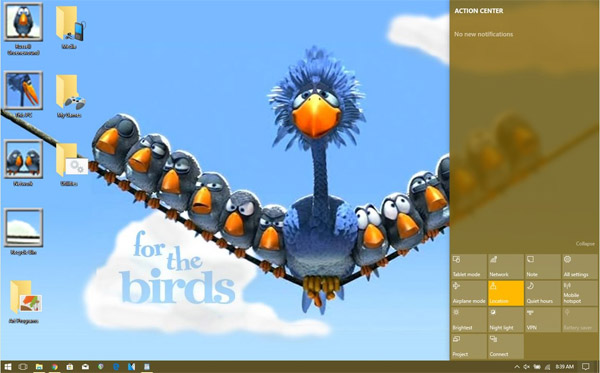 Windows 98 to 10 Theme - For the Birds (Updated)