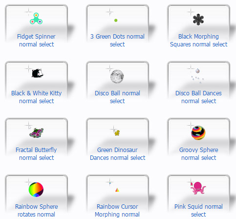 Totally Trippy Mouse Cursors