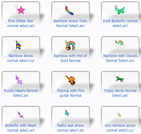 free Party Pack Mouse Cursors