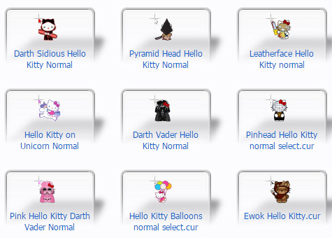 Ultimate Hello Kitty Mouse Cursors