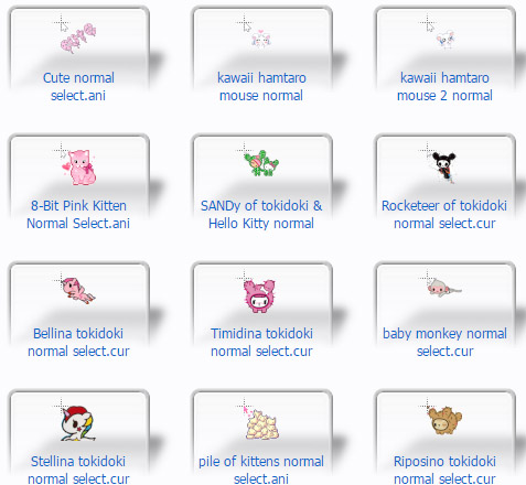 anime mouse cursor pack download