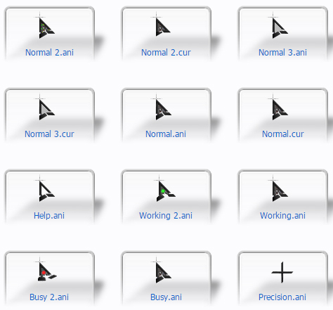 free Tronic Mouse Cursors