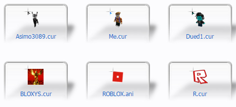 free ROBLOX Mouse Cursors