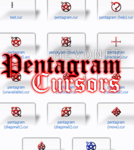 Pentagram Mouse cursors