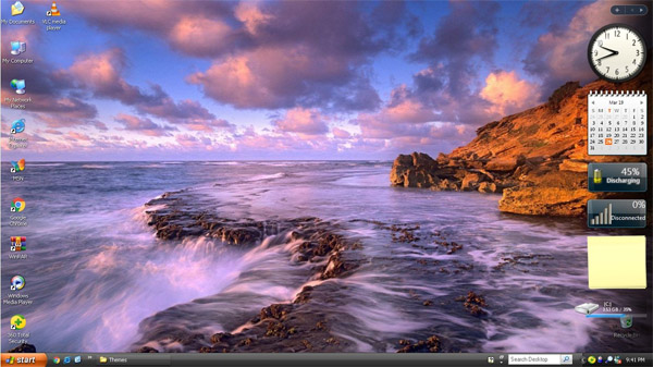 Windows 7 Landscape style for XP download