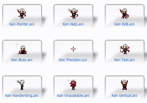 ANIME PACK 1 Cursors