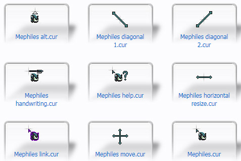 Mephiles Mouse Cursors