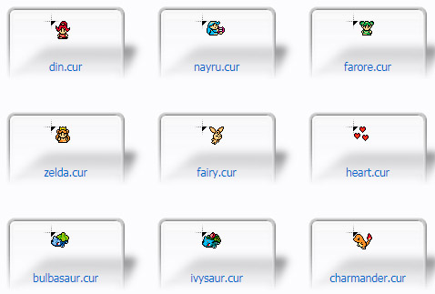 The Sprite Collection Cursors
