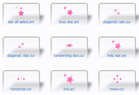 simple star Mouse Cursors