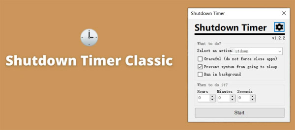 windows 10 shutdown timer never