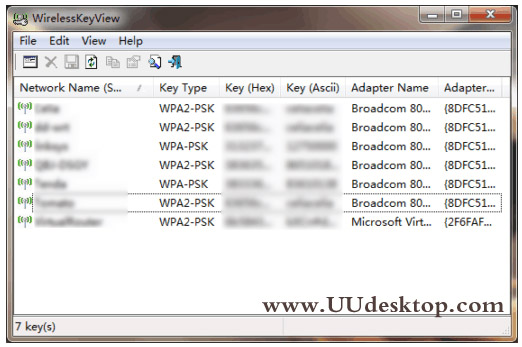 WirelessKeyView v2.22 Programs for Windows 10 PC