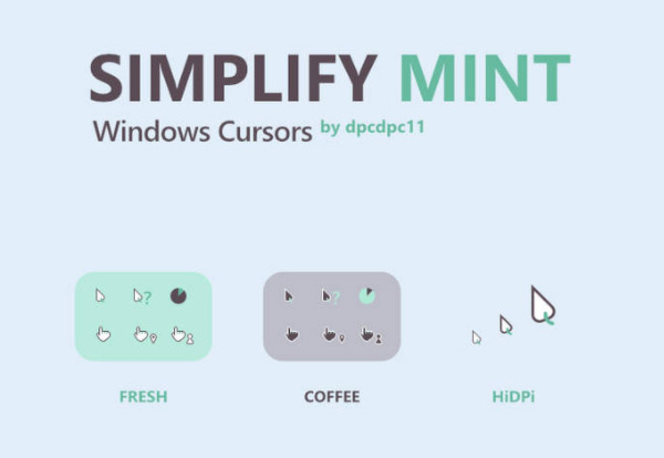 Simplify Mint for Windows Cursors
