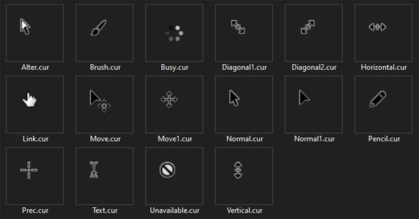 cursors for windows 10 download metal gear