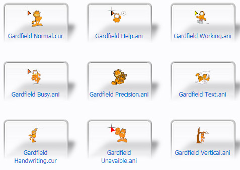 Gardfield mouse cursor