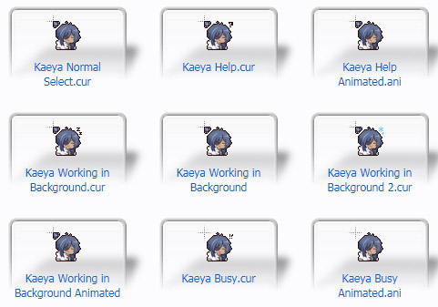 Kaeya Alberich for microsoft mouse cursors download