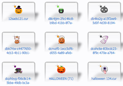 Halloween October 2021 Mouse Cursors