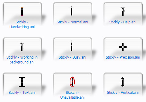 Stickly Mouse Cursors