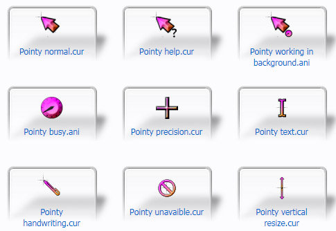 Pointy 3D Cursors