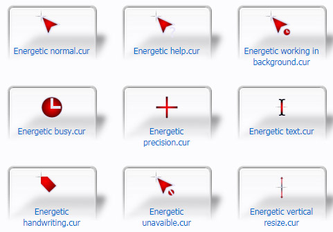 Energetic Mouse Cursors