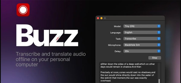 Buzz for macOS/windows software download
