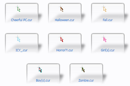 Different Type of Themed Cursors