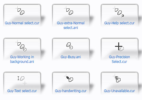 2.0 guy Mouse Cursors