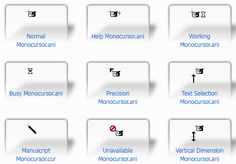 Monokuma Cursors